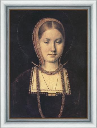 framed  Michiel Sittow Katherine of Aragon (nn03), Ta3123-3